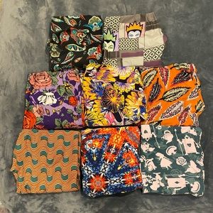 LuLaRoe TC2 Leggings Bundle of 8